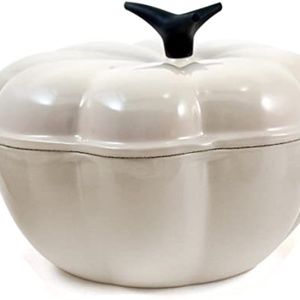 Le Creuset mini pumpkin casserole dish